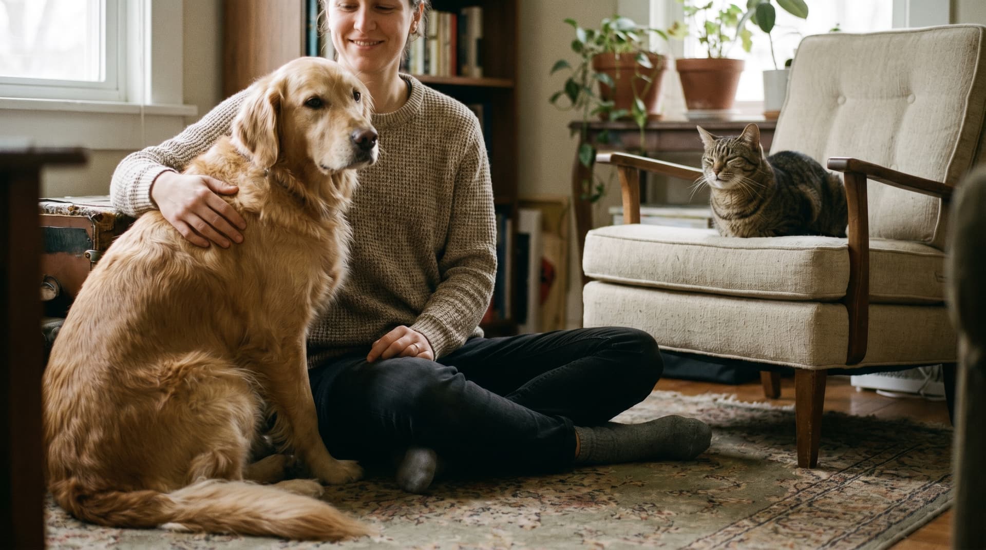 Pets Lift Your Mood — But May Not Ease Stress. And Dogs vs. Cats? It's Complicated.