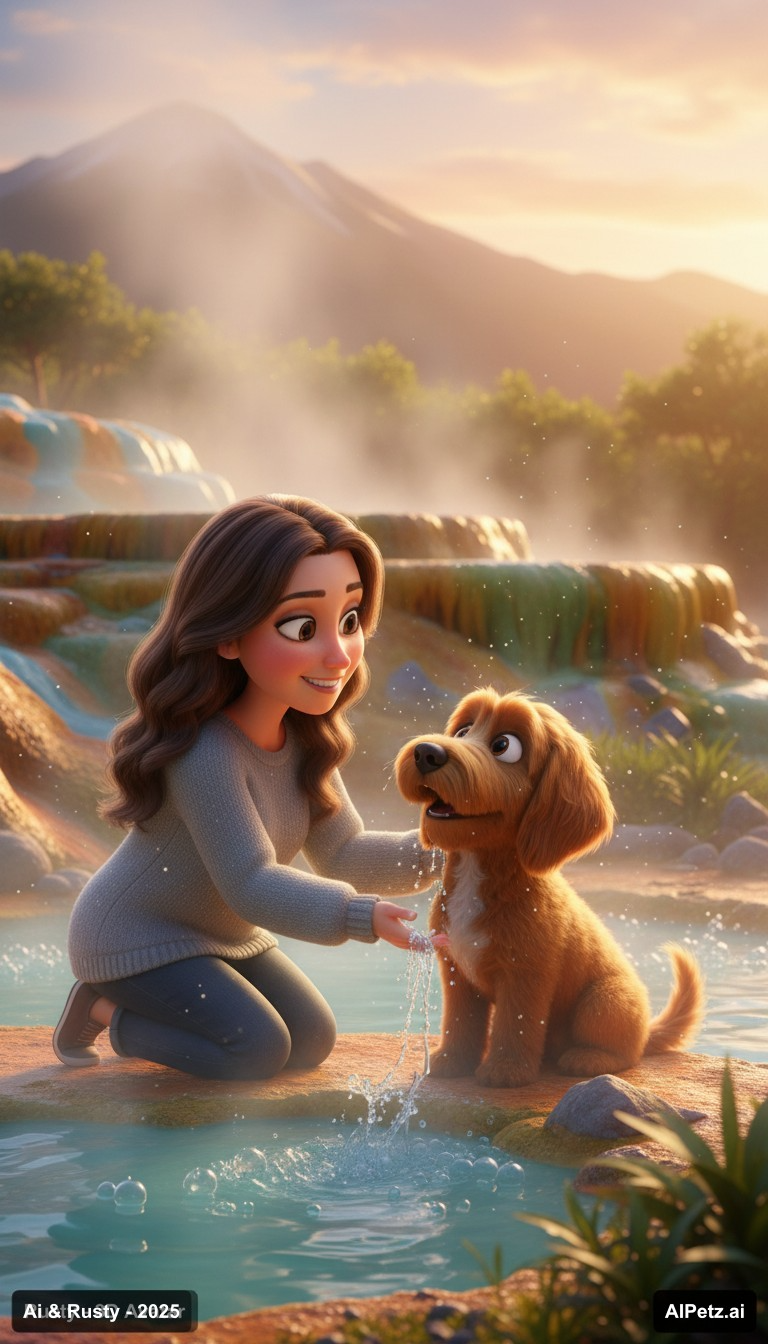 Animated stylized 3D version